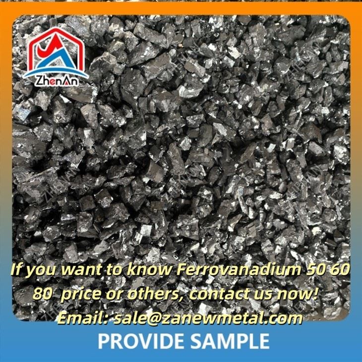 50% Ferro Vanadium 50-100 mm Cnapshuimeanna